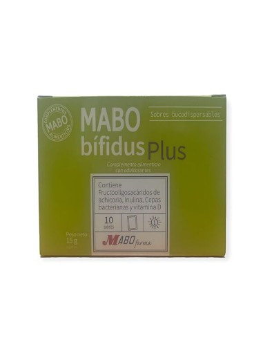 MABOBIFIDUS PLUS 10 SOBRES BUCODISPERSABLES
