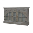 Brands/Guild Masters By Guild Masters Farmhouse China Credenza In Waterfront Grey Stain And White Wash 6415507