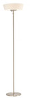 Lamps By Adesso Harper Floor Lamp in Silver 5169-02