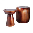 Brands/Pomeroy By Pomeroy Truffle Set of 2 Table And Barrel Stool 951626