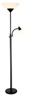 Lamps By Adesso Piedmont Combo Floor Lamp in Black 7202-01