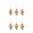 Brands/Pomeroy By Pomeroy Beaded Ornaments Set - Conical 519277/S6