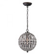 Chandeliers/Pendant Lights By Sterling Industries Round Crystal Mini Pendant 122-015