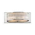 Alico Somerset 2 Light Vanity In Crystal Glass And Chrome Bv361-0-15