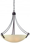 Chandeliers/Pendant Lights By Thomas Four-light pendant in Espresso finish with Champagne glass shade. 190112704