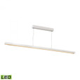 Alico Tent 1 Light Matte White LED Linear Suspension Chandelier-LC4200-0-30