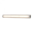 Wall Lights By Alico Piper 1 Light Vanity In Satin Nickel With Frosted Glass - Medium WS4525-5-16M