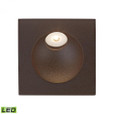 Ceiling Lights/Recessed Lighting By Alico Zone LED Step Light In Matte Brown WSL6210-10-45