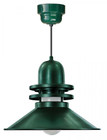 Chandeliers/Pendant Lights By American Nail Plate 18" Orbitor Shade in Forest Green with Frosted Glass on an 8' Black cord with a Driver Canopy ORB218-FR-M024LDNW40K-RTC-BLC-42