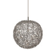 Harco Loor Ball 150 Light aluminum Chandelier-BALLHL150