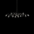 Harco Loor Big Bubbles 10 Light LED stainless steel&glass Chandelier-BIGBUBBLESSPRINGHL10-LED
