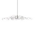 Harco Loor Bubbles Oval 12 Light LED stainless steel&glass Chandelier-BUBBLESOVALHL12-LED