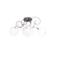 Harco Loor Bubbles 5 Light transparent LED Ceiling Light-BUBBLESWL/PL5-LED