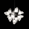 Harco Loor Rock 13 Light LED crystal Chandelier-ROCKHL13-LED