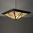 Chandeliers/Pendant Lights By Ultralights Profiles Modern Incandescent 18 Inch Pendant Light Down Light 6104-18