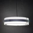 Chandeliers/Pendant Lights By Ultralights Invicta Modern LED Retrofit Drum Shade 20 Watt Pendant 16355-24