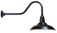 Wall Lights By American Nail Plate 16" Warehouse Shade with Gooseneck Arm in Black . W516-E6-41