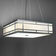 Chandeliers/Pendant Lights By Ultralights Tambour Modern Incandescent 48 Inch Pendant Light Down Light 13227-48