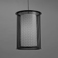 Chandeliers/Pendant Lights By Ultralights Clarus Modern Incandescent Drum Shade Pendant Light 14302-CL
