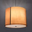 Chandeliers/Pendant Lights By Ultralights Genesis Modern Incandescent Drum Shade Pendant Light 15338