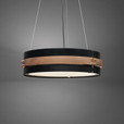 Chandeliers/Pendant Lights By Ultralights Invicta Modern LED Retrofit Drum Shade 20 Watt Pendant 16354-36