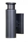 Chiasso Textured Black Outdoor Wall Light-T0344 by Vaxcel Lighting