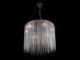 Chandeliers By Avenue Lighting FOUNTAIN AVE. COLLECTION CHROME JEWELRY ROUND HANGING FIXTURE HF1202-CH