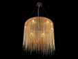 Chandeliers By Avenue Lighting FOUNTAIN AVE. COLLECTION GOLD JEWELRY ROUND HANGING FIXTURE HF1202-G