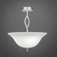 Revo 3 Light White Semi-Flushmount Ceiling Light-242-AS-612 by Toltec Lighting