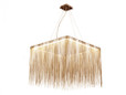 Chandeliers By Avenue Lighting FOUNTAIN AVE. GOLD JEWELRY SQUARE HANGING FIXTURE LED Chandeliers in Gold HF1203-G