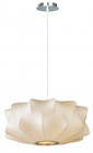 Chandeliers/Pendant Lights By Avenue Lighting MELROSE PL. WHITE FABRIC PENDANT LIKE HANGING FIXTURE Contemporary Down Light  CHANDELIER HF2112-WHT