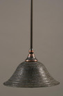 1 Light Rust Mini-Pendant Light-23-BC-432 by Toltec Lighting