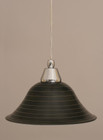 1 Light Rust Mini-Pendant Light-22-CH-432 by Toltec Lighting