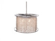 Chandeliers By Avenue Lighting SOHO Drum Shade Chandeliers in Nickel HF9003-SLV