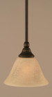 1 Light Beige Mini-Pendant Light-23-DG-508 by Toltec Lighting
