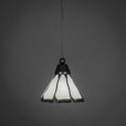 1 Light Black Mini-Pendant Light-22-MB-9125 by Toltec Lighting