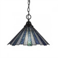 1 Light Gray Pendant Light-10-MB-932 by Toltec Lighting