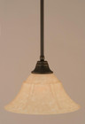 1 Light Beige Pendant Light-26-DG-53318 by Toltec Lighting