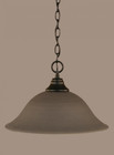 1 Light Gray Pendant Light-10-MB-602 by Toltec Lighting