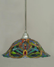 1 Light Multi Colored Pendant Light-26-CH-990 by Toltec Lighting