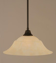 1 Light Amber Pendant Light-26-DG-53813 by Toltec Lighting 1 Light Amber Pendant Light-26-DG-53813 by Toltec Lighting