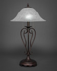 Olde Iron Bronze Table Lamp-42-BRZ-53615 by Toltec
