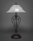 Olde Iron Dark Granite Table Lamp-42-DG-53615 by Toltec