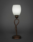 Leaf Bronze Table Lamp-35-BRZ-615 by Toltec