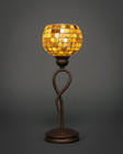 Leaf Bronze Table Lamp-35-BRZ-402 by Toltec