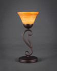 Olde Iron Bronze Table Lamp-44-BRZ-454 by Toltec