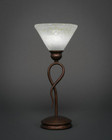 Leaf Bronze Table Lamp-35-BRZ-7145 by Toltec