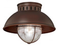 Harwich Burnished Bronze Outdoor Pendant Light-T0143 by Vaxcel Lighting