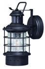 Hyannis Textured Black Outdoor Wall Light-T0254 by Vaxcel Lighting