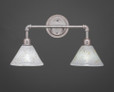 Vintage Aged Silver Bathroom Vanity Light-182-AS-7145 by Toltec Lighting